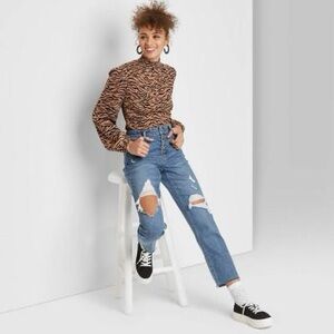 Wild Fable High Rise Straight Jeans